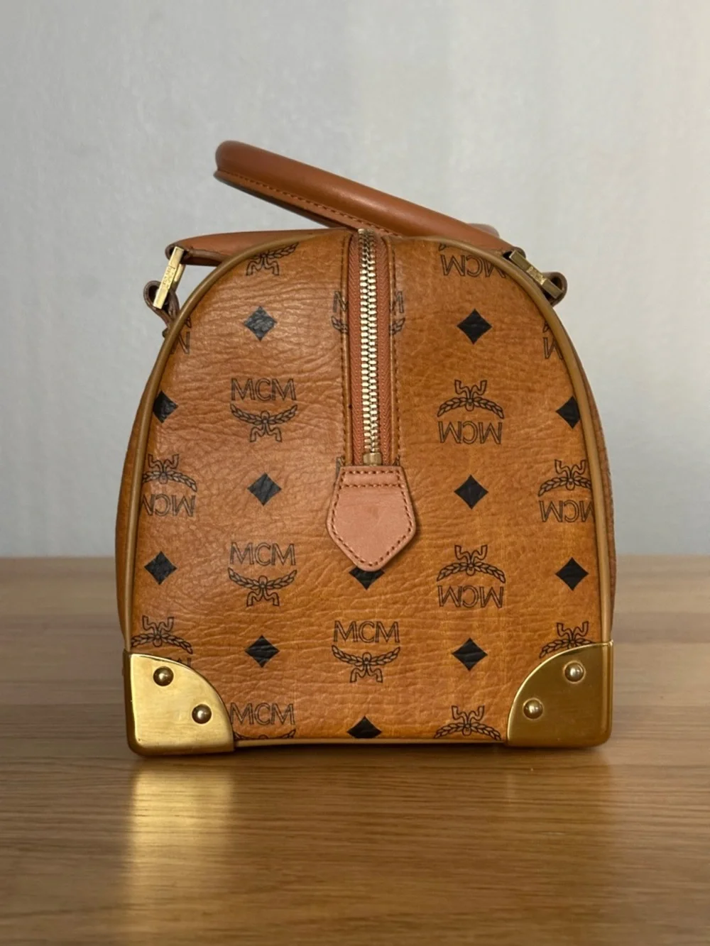 MCM Limited Boston Bag with dustbag - Picture 4 of 16